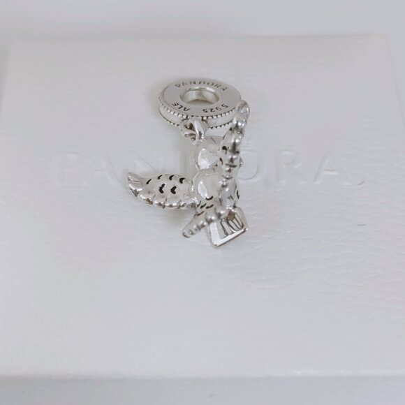 Pandora Harry Potter, Hedwig Owl Dangle Charm S925 Sterling Silver with box - Picture 6 of 7